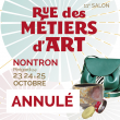 ANNULATION 11ème Salon Rue des Métiers d'Art à Nontron